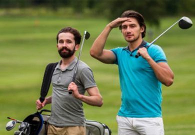 Why did a 5-year-old boy who started learning golf become the “etiquette benchmark” in school?